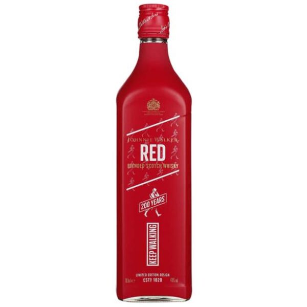 JOHNNIE WALKER RED LABEL ICON 200 AÑOS 700cc