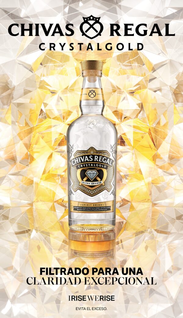 CHIVAS CRYSTALGOLD 700cc - Imagen 2